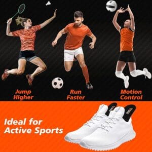 Solette in fibra di carbonio per uomini e donne, solette per scarpe sportive ammortizzanti per il basket ( (3)