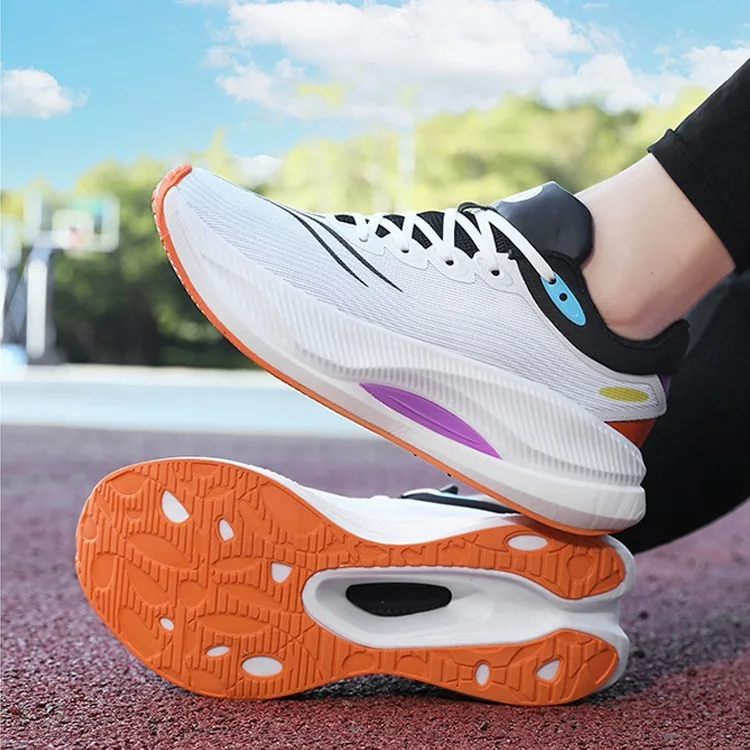 Carbon Plate Shoes Running Shoes Ultra Light Cushion Sole - 画像 (6)
