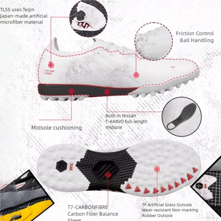 TLSS Fußballschuhe und Einlegesohlen: Entfesseln Sie die Leistung mit Carbonfaser-Technologie