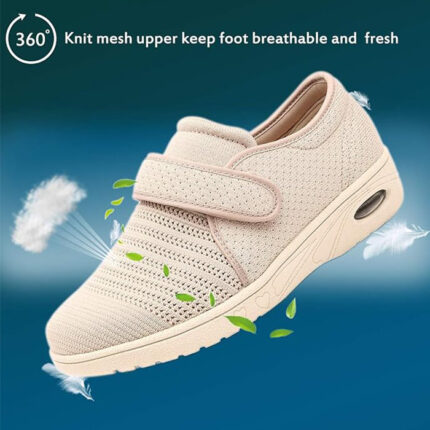 Mujeres Hombres Zapatos Diabéticos Extra Anchos Zapatos Para Edemas Zapatillas Para Caminar Al Aire Libre Zapatos Para Fascitis Plantar